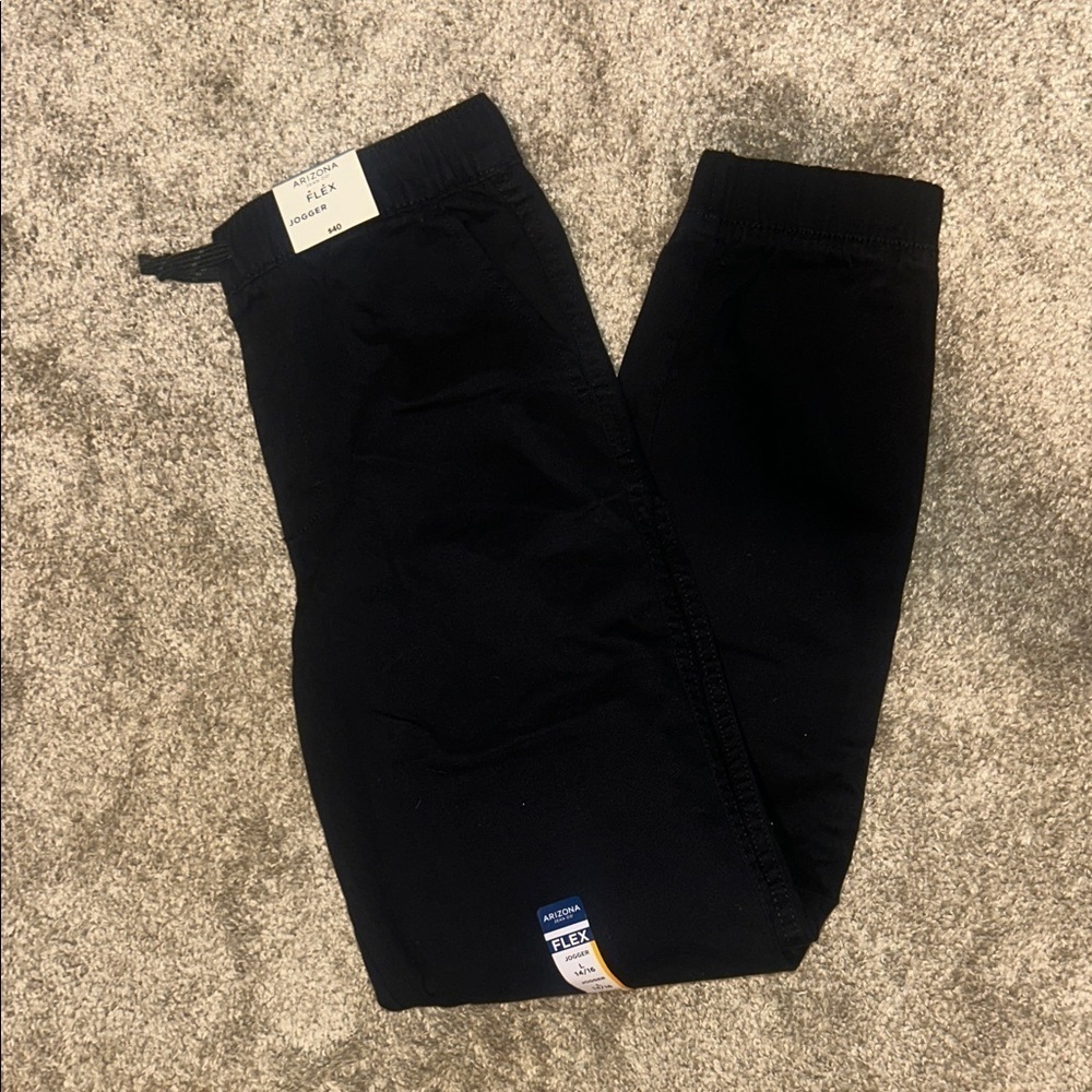 Arizona Jean Company Black Kids Joggers - Picture 1 of 4